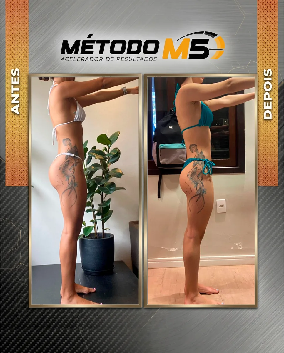 Transformação — antes e depois