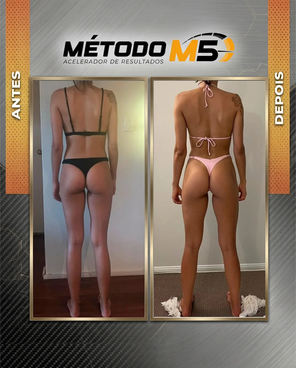 Transformação — antes e depois