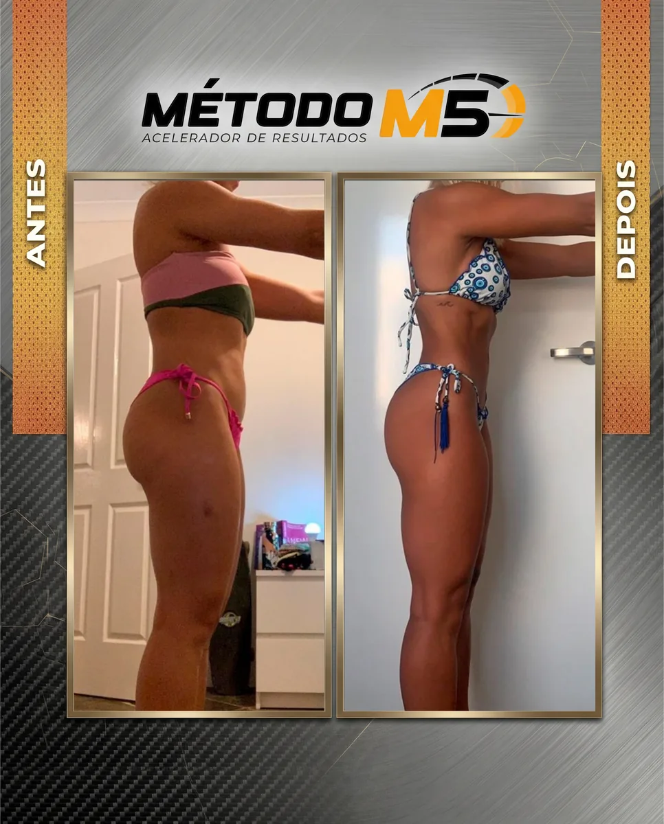 Transformação — antes e depois