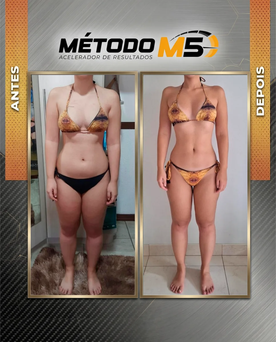 Transformação — antes e depois
